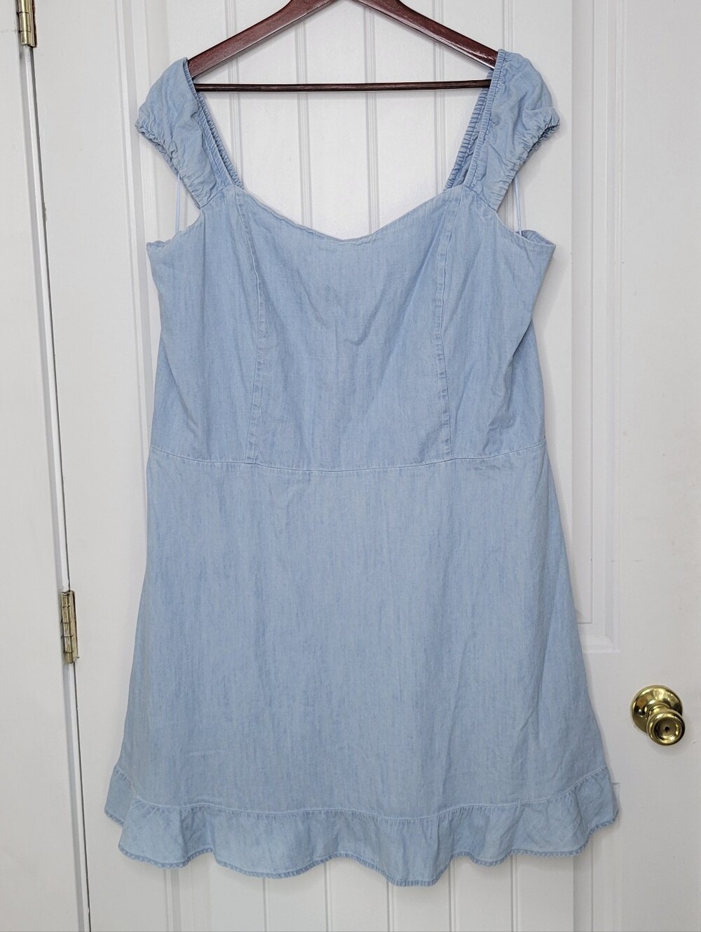 Old Navy Blue Chambray Dress